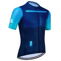 Conjunto De Ciclismo Masculino De Verão Respirável Para Mountain Bike, Camiseta De Manga Curta 2024