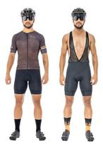Conjunto de Ciclismo Masculino Strong Life Lines / Camisa + Bretelle