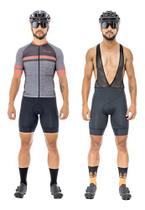 Conjunto de Ciclismo Masculino Strong Life Prime / Camisa + Bretelle