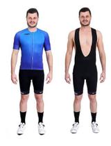 Conjunto de Ciclismo Masculino Vezzo Conquest / Camisa + Bretelle