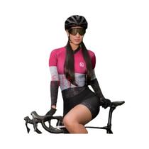 Conjunto De Ciclismo Profissional Feminino De Manga Longa Little Monkey GEL 20D, Macacão Para