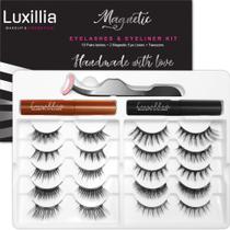 Conjunto de cílios magnéticos Luxillia Most Natural Looking, 13 unidades Conjunto de cílios magnéticos Luxillia Most Natural Looking, 13 unidades