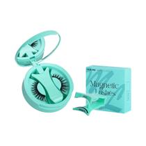 Conjunto De Cílios Magnéticos Reutilizáveis Naturais E Fluffy, Sem Necessidade De Cola, Com Pinça Conjunto De Cílios Magnéticos Reutilizáveis Naturais E Fluffy, Sem Necessidade De Cola, Com Pinça