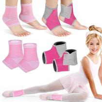 Conjunto de cinta de tornozelo Tarpop Kids Foot Support, estabilizador rosa Conjunto de cinta de tornozelo Tarpop Kids Foot Support, estabilizador rosa