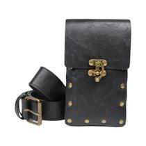 Conjunto De Cinto De Couro Medieval Renascentista Para Cosplay Com Bolsa De Cintura Para Moedas De