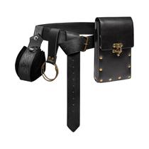 Conjunto De Cinto De Couro Medieval Renascentista Para Cosplay Com Bolsa De Cintura Para Moedas De