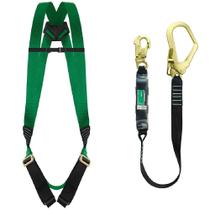 Conjunto de Cinto de Segurança CG700E + Talabarte CG342AB em Poliéster com 1,28M