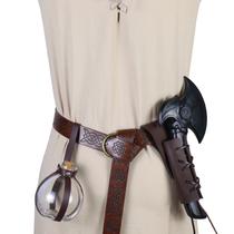 Conjunto de Cinto para Cosplay Medieval Vikinga Celta para Fantasia de Halloween Conjunto de Cinto para Cosplay Medieval Vikinga Celta para Fantasia de Halloween