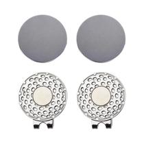 Conjunto De Clipe Magnético Para Chapéu De Golfe Com Marcador De Bola De Golfe De 25mm Para Conjunto De Clipe Magnético Para Chapéu De Golfe Com Marcador De Bola De Golfe De 25mm Para