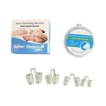 Conjunto De Clipe Nasal Anti-Ronco Para Melhor Respiração E Auxílio Ao Sono, 4 Peças Para Uso