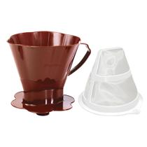 Conjunto de Coador e Filtro Permanente Para Café