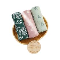 Conjunto De Cobertores De Muslin 100% Algodão Elinfant 3PCS Capa Para Carrinho Capa De Amamentação