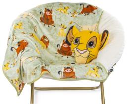 Conjunto de cobertores e travesseiros Jay Franco Disney Lion King Simba
