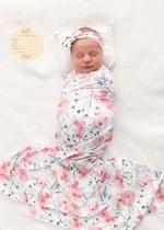 Conjunto de cobertores para bebês e meninas Bellasignoro 80x80 cm rosa