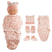 Conjunto de cobertores Reborn Baby Doll BABESIDE para 43-61 cm com acesso.