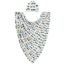 Conjunto de Cobertores Swaddle Posh Peanut Enzo - Viscose de Bambu