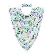 Conjunto de Cobertores Swaddle Posh Peanut Soft Newborn com Bandana Erin Conjunto de Cobertores Swaddle Posh Peanut Soft Newborn com Bandana Erin