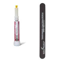 Conjunto de Cola e Lixa para Unhas Beauty Secrets - À Prova de Gotejamento e Entupimento