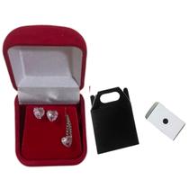 Conjunto de Colar e Brinco Corrente Feminina Aço Inoxidável Conjunto de Colar e Brinco Corrente Feminina Aço Inoxidável