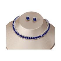 Conjunto De Colar E Brincos De Cristal AB Rosa Para Mulheres, Acessórios De Joias De Luxo Para Conjunto De Colar E Brincos De Cristal AB Rosa Para Mulheres, Acessórios De Joias De Luxo Para