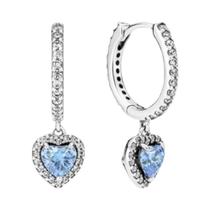 Conjunto De Colar E Brincos De Prata S925 Feminino Joias De Luxo Presentes Para O Dia Dos Namorados