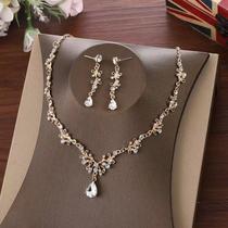 Conjunto de Colar e Brincos para Noivas Debutantes Madrinhas