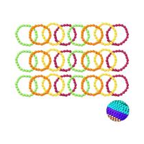 Conjunto De Colar E Pulseira Neon Fluorescente Para Crianças, Charms Luminosos Para Festa, Decoração