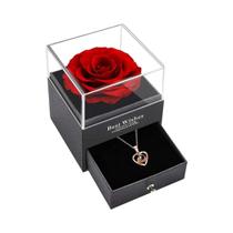 Conjunto De Colar Feminino Vazado Com Zircônia E Tema De Amor, Presente Para O Dia Das Mães Com Conjunto De Colar Feminino Vazado Com Zircônia E Tema De Amor, Presente Para O Dia Das Mães Com