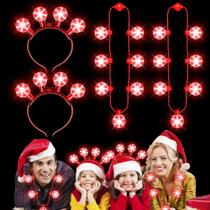 Conjunto de colares de bandana de Natal COKOKA Candy Cane x4