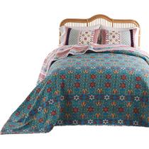 Conjunto de colchas Benzara King 305x300cm Bohemian Multicolor Conjunto de colchas Benzara King 305x300cm Bohemian Multicolor