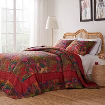 Conjunto de colchas Greenland Home Jewel Cotton Kantha acolchoado Conjunto de colchas Greenland Home Jewel Cotton Kantha acolchoado