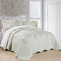 Conjunto de colchas Home Soft Things Damask Reversible Queen Conjunto de colchas Home Soft Things Damask Reversible Queen