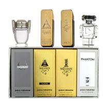 Conjunto de coleção de viagens Perfume Paco Rabanne para homens 4x5ml