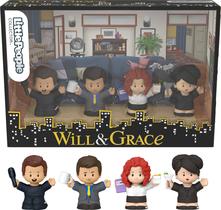 Conjunto de colecionador Little People Will and Grace (série de TV 4 figuras) Conjunto de colecionador Little People Will and Grace (série de TV 4 figuras)