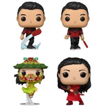Conjunto de colecionadores Funko POP! Heróis Marvel Shang-Chi com 2 estilos