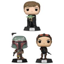 Conjunto de colecionadores Funko POP! Star Wars Mandalorian com 9,5 cm de altura