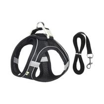 Conjunto De Coleira Ajustável Para Cães Pequenos, Colete Para Bulldog Francês E Chihuahua, Conjunto De Coleira Ajustável Para Cães Pequenos, Colete Para Bulldog Francês E Chihuahua,