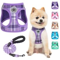 Conjunto de coleiras e coleiras para cães BEAUTYZOO Step-in No Pull