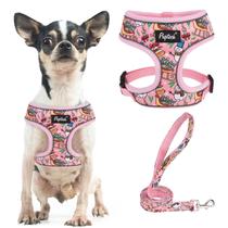 Conjunto de coleiras para cães PUPTECK Christmas Pink S 30-46cm