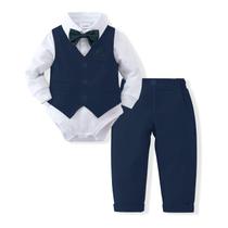 Conjunto de colete azul marinho Baby Boy DISAUR de 18 a 24 meses Conjunto de colete azul marinho Baby Boy DISAUR de 18 a 24 meses