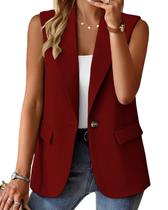 Conjunto de coletes femininos Mina Self, 2 peças, colete floral de tweed