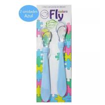 Conjunto de Colher Com Ponta de Silicone Fly Revenda Atacado