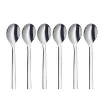 Conjunto de Colheres 6 Peças para Café Nuova em Aço Inox WMF