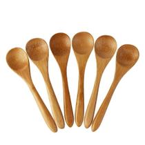 Conjunto de Colheres Bambu com 6 Peças - A/CASA