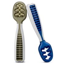 Conjunto de colheres de bebê NumNum Pre-Spoon GooTensils, 6 meses ou mais, 2 pacotes Conjunto de colheres de bebê NumNum Pre-Spoon GooTensils, 6 meses ou mais, 2 pacotes