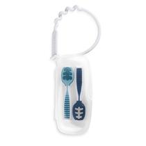 Conjunto de colheres de bebê NumNum Silicone Pre-Spoon GooTensils 6+ Mo