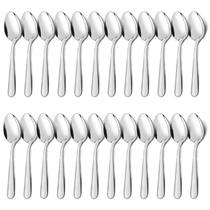 Conjunto de colheres de jantar Unokit em aço inoxidável de 24 peças (17 cm) Conjunto de colheres de jantar Unokit em aço inoxidável de 24 peças (17 cm)
