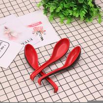 Conjunto de colheres de sopa Xiaomin no estilo tradicional chinês japonês Conjunto de colheres de sopa Xiaomin no estilo tradicional chinês japonês