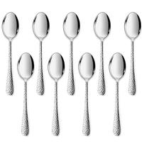 Conjunto de colheres infantis LIANYU em aço inoxidável 9 unidades para crianças Conjunto de colheres infantis LIANYU em aço inoxidável 9 unidades para crianças