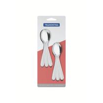 Conjunto de colheres para chá aço inox 6 pç.